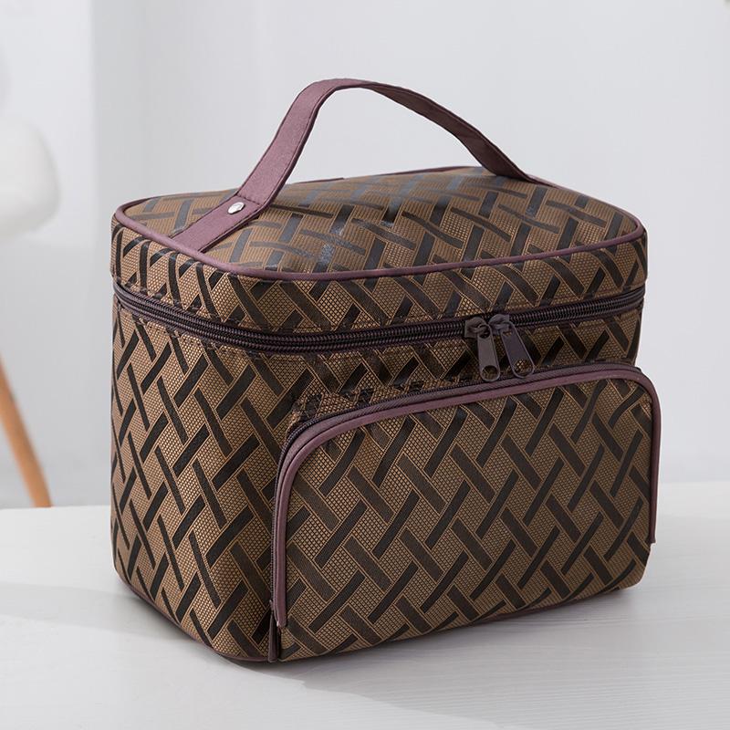 Новая косметичка, модная косметичка на молнии, большая емкость для хранения, дорожные косметички для туалетных принадлежностей