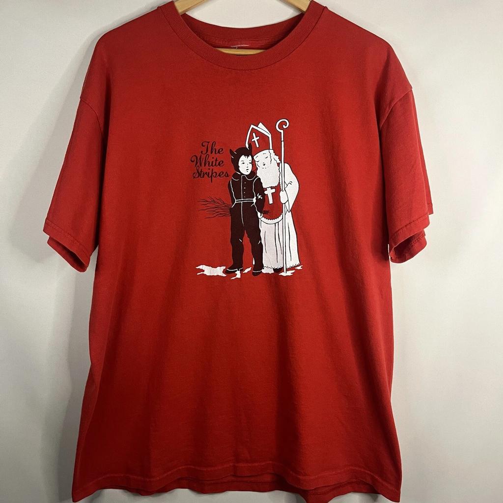 Vintage early 2000s The White Stripes Elephant Tour Shirt NZ268 FREE SHIPPING
