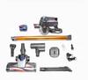 Lingcheng Cordless Vacuum Cleaner Z7 Accessories: Electric Floor Brush, HEPA Filter, Charger, Battery Pack - Complete Combo Set.