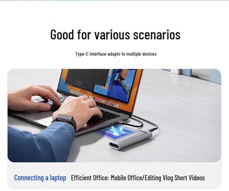 Orico NVMe M.2 SSD Box, Type-C 3.2 External Drive Enclosure.