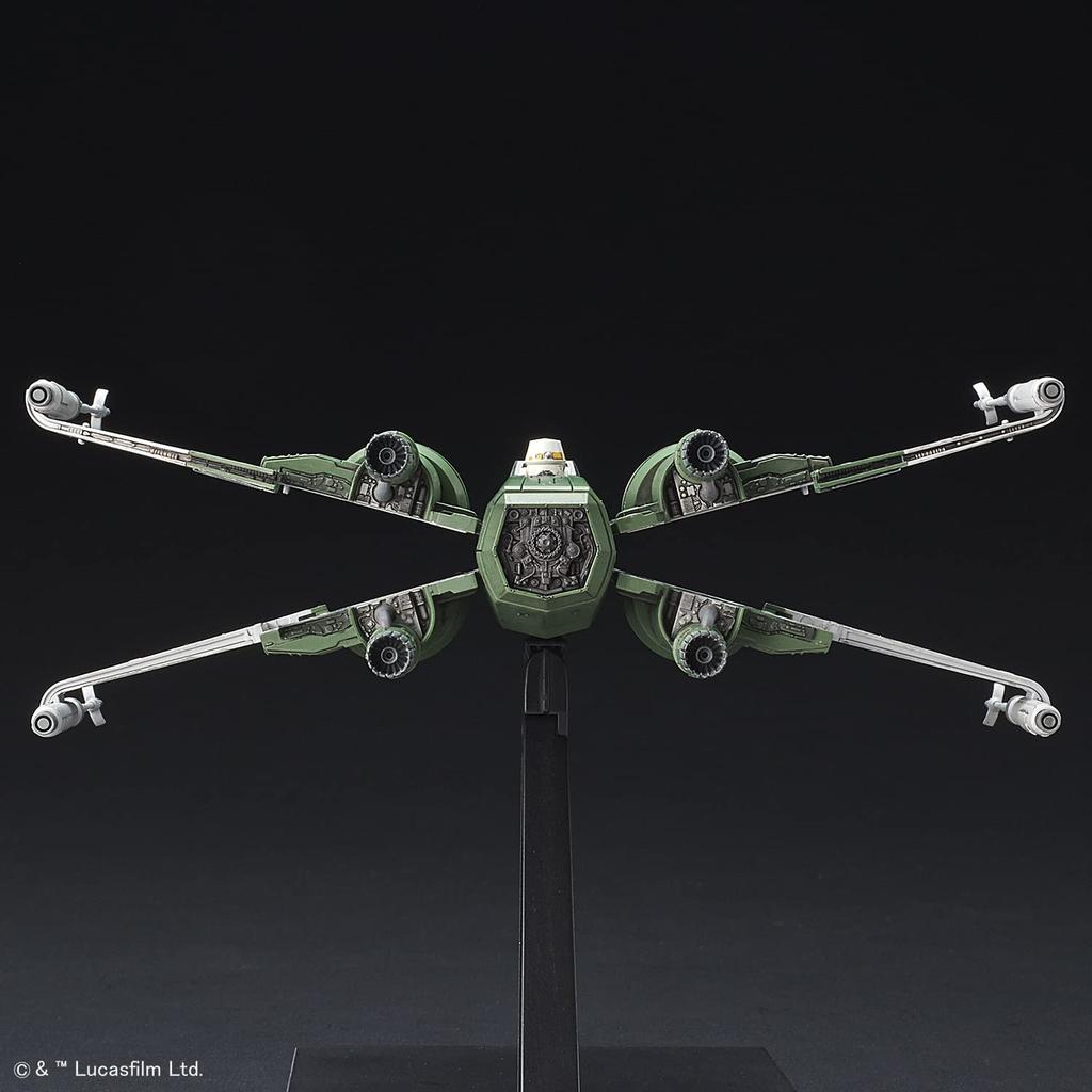 Star Wars Fighter Star Rise of Scale Plastic Model X-Wing Wars/The Skywalker) 1/72 Color-coded