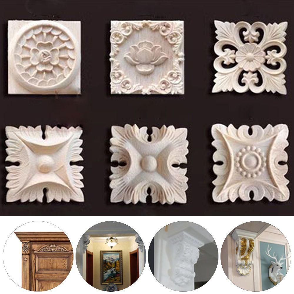 Разные стили, винтажные деревянные резные европейский стиль, сиденье для кабинета, ножки, украшения, ремесла, домашний декор