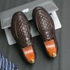 British Style Men's Genuine Leather Shoes Massage Soles Casual Shoes High-quality Men's Formal Shoes Versatile Loafers
