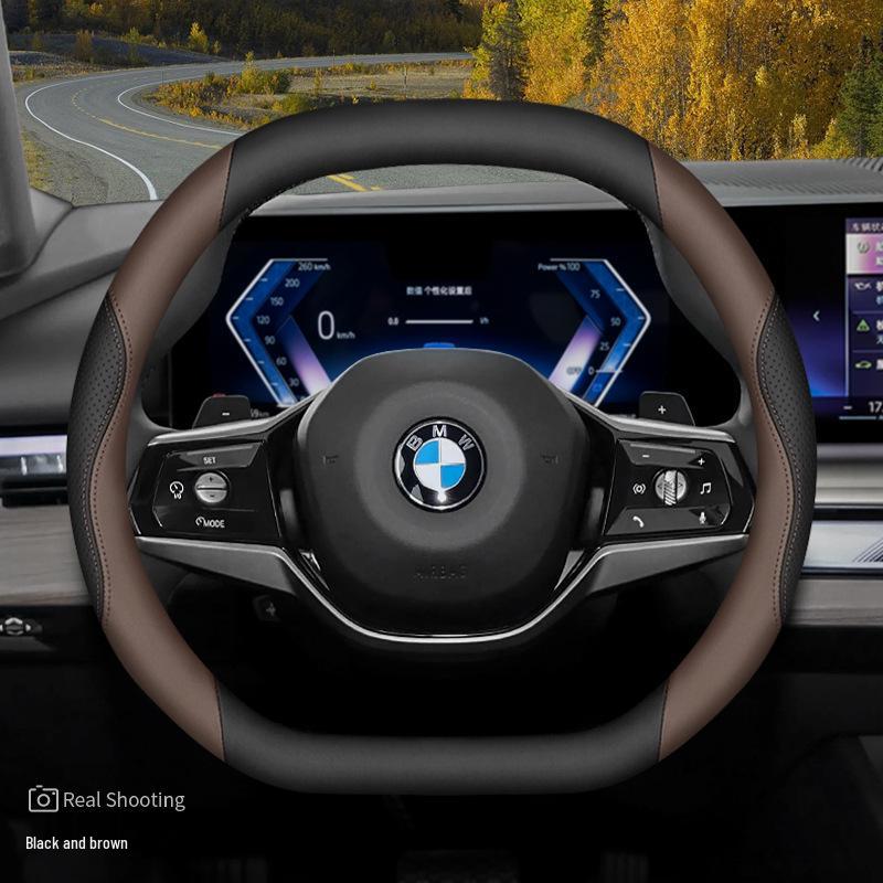 Steering Wheel Cover for BMW 2024 3, 4, 5, 7 Series, 2025 3 Series 325Li/330, X3