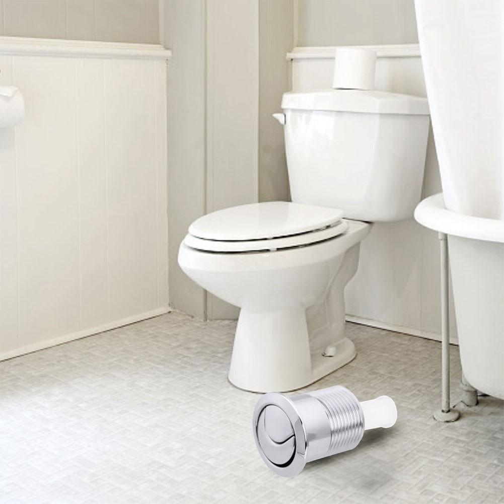 Для Skipper 45 Хромированная кнопка двойного смыва для установки на туалетный бачок