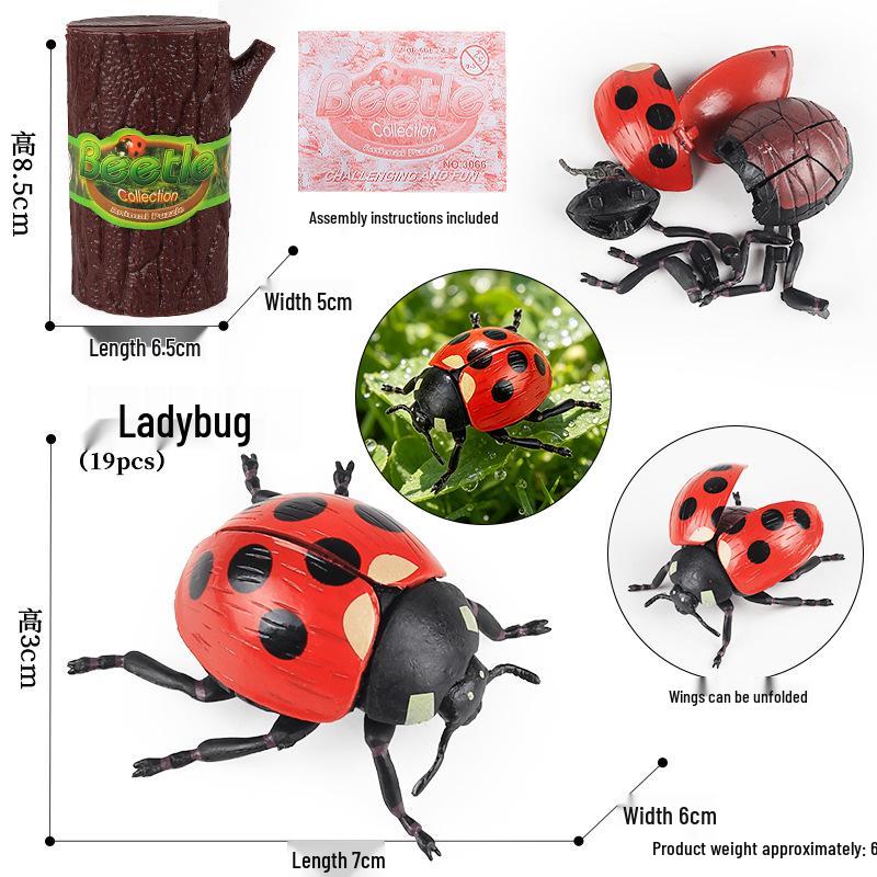 4D Stereo DIY Animal Model Kit: Eagle, Scorpion, Gecko, Rattlesnake, Spider, Lizard, Squirrel, Hedgehog