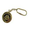 50 штук латунь 50 лет (2000-2050 гг.) Брелок с вечным календарем и мировым таймером, коллекционный латунный брелок для ключей в подарок