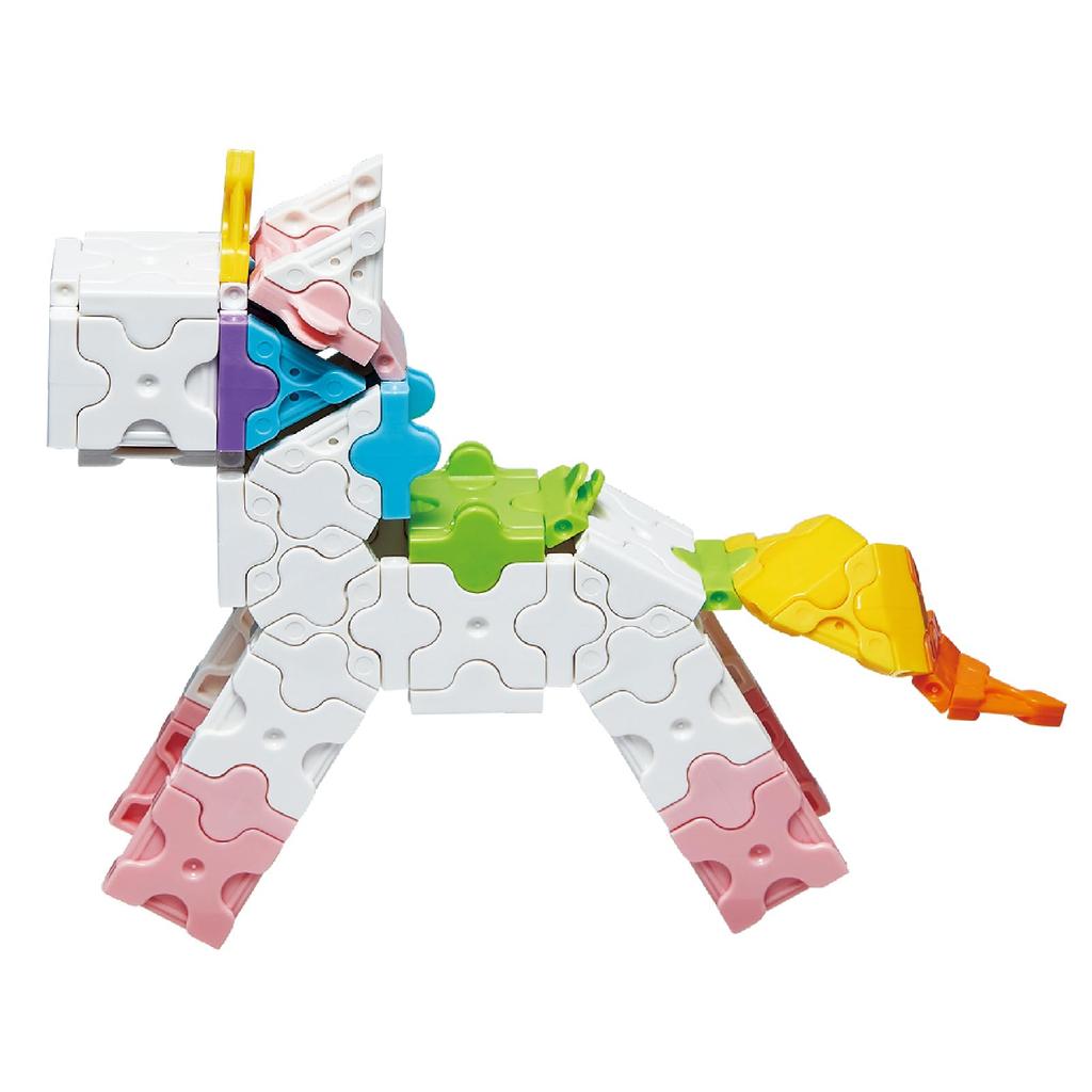 Пластиковый контейнер Yoshiritsu LaQ Sweet Collection Twinkle Castle L009197 Ver. (700 шт.) [Новые характеристики]