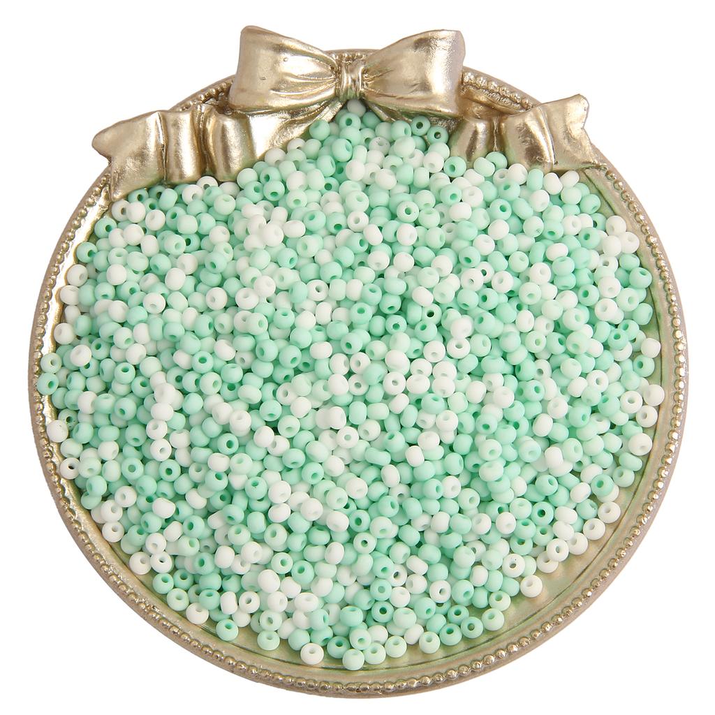 450G High Quality Seed Beads Macarons Frosted Polish Glass Beads for Bracelet Necklace DIY Jewelry Accessoreis Making