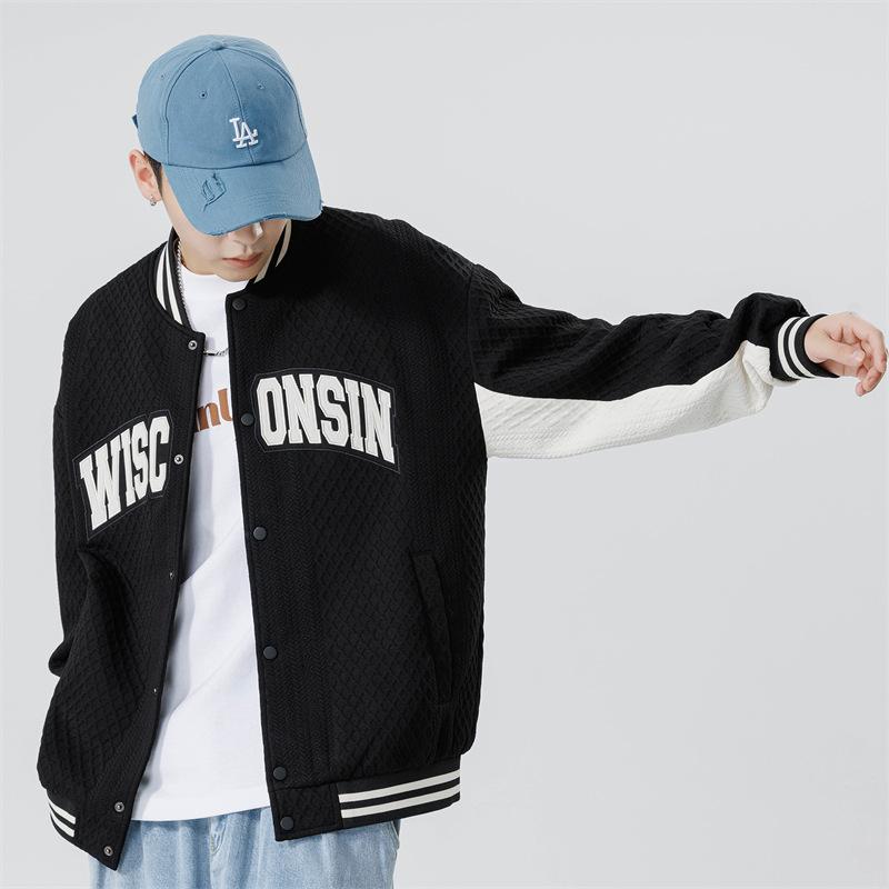 Baseball Jacket Men's New Fall Fashion Brand Baggy Handsome Young Student Jacket Clothes
