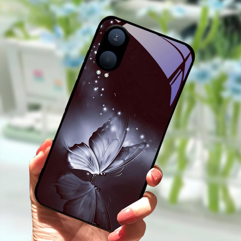 Закаленное Стекло Чехол Для OnePlus Nord CE4 Lite Чехлы 1+Nord CE 4 3 2 Стеклянный Чехол Для Телефона Для One Plus Nord CE3 CE2 Жесткий ПК Бампер