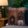 Anime Crystal Castles Band Pillow Anime Pillow Sofa Bed Head Pillow Cover Cushion Cover Fashion