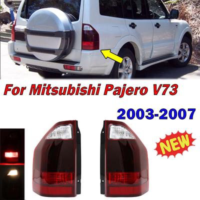 Для Mitsubishi Pajero V73 2003-2007 Автомобильный задний фонарь Предупреждающий стоп-сигнал Поворотник Противотуманный фонарь Автозапчасти Задний фонарь в сборе