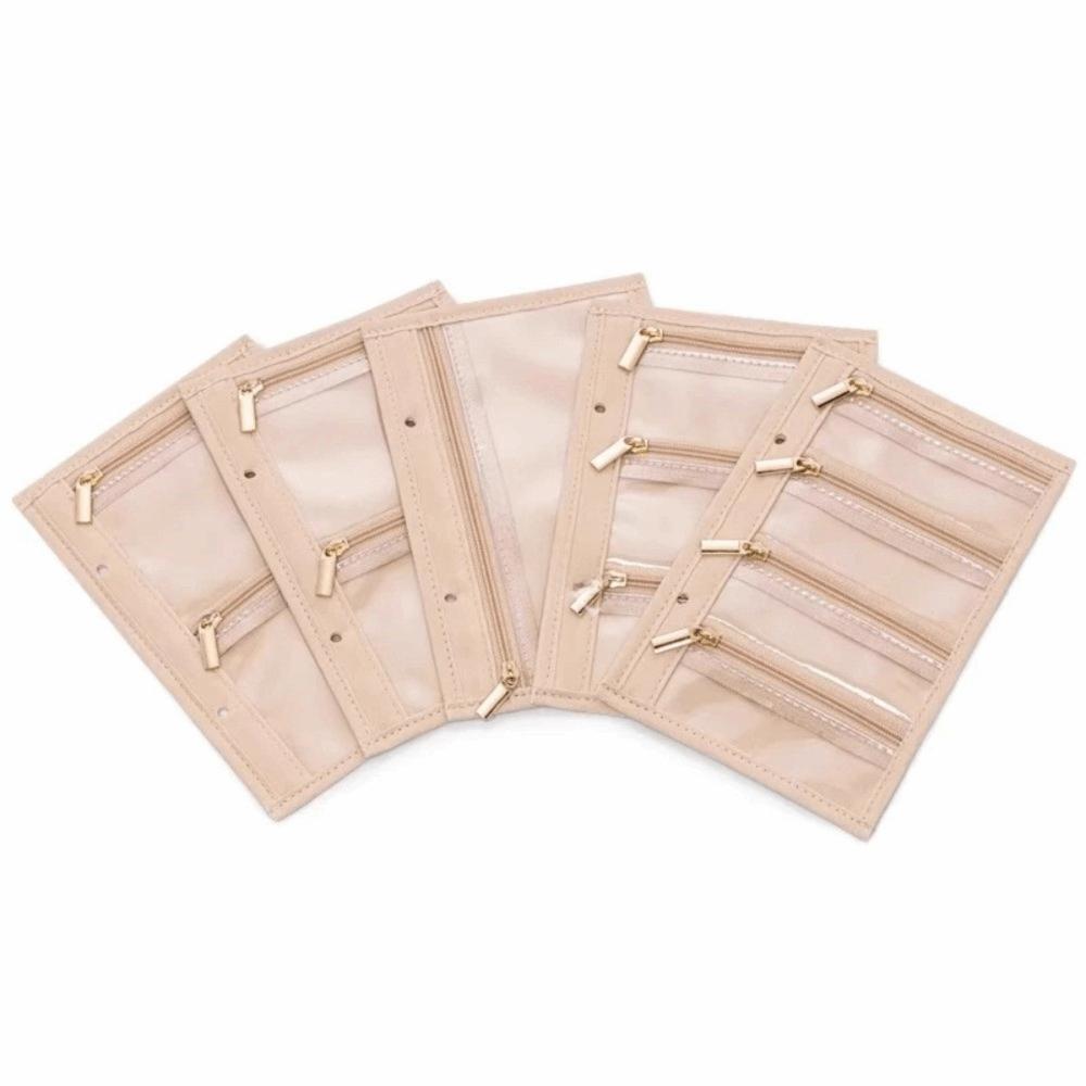 Waterproof Necklace Binder Love Heart Necklace Binder Display Box Jewelry Storage Book Gift