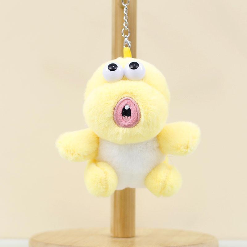 Lovely Green Dinosaur Plush Keychain For Couples Cute And Soft Bag Ornament