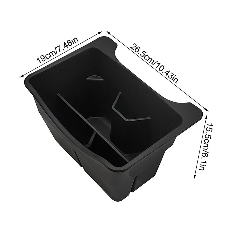 Для Tesla для модели Y ящик для хранения под сиденьем Для модели Y Органайзер для задней центральной консоли Органайзер для сидений 2-го ряда Для салона автомобиля