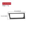 For Volkswagen Jetta - Real Carbon Fiber Sticker Central multimedia control panel Car ide decorative Accessories