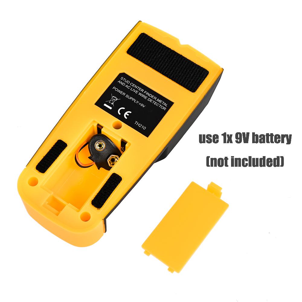 Металлоискатель 3 в 1, поиск металлических деревянных шпилек, напряжение переменного тока, провод под напряжением, обнаружение настенного сканера, поиск электрической коробки, настенный детектор