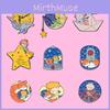 Delightful Little Prince Themed Cartoon Metal Pin Collection Fun Decorative Brooches