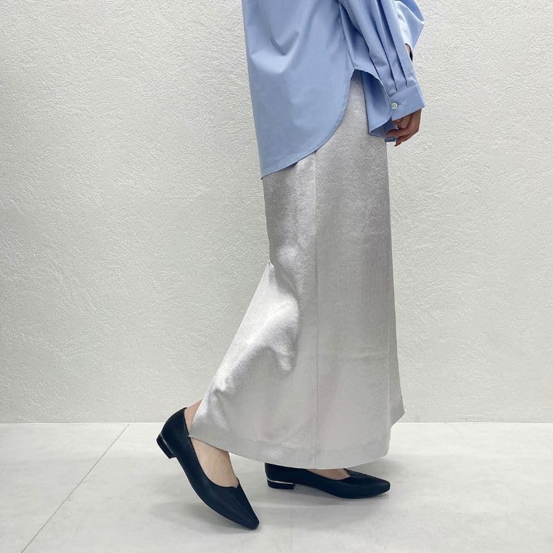 Асимметричные балетки, легко EC, большие и маленькие для офиса и для E [Oriental Traffic] туфли-лодочки, носить, эксклюзивные, размеры, поездки на работу, женщины, 55102, 25.5