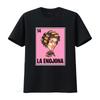 La Enojona Dona Florinda Chilindrina Chavodel8 Funny Mexican Loteria T shirt vintage Washed Breathable designer clothes graphic