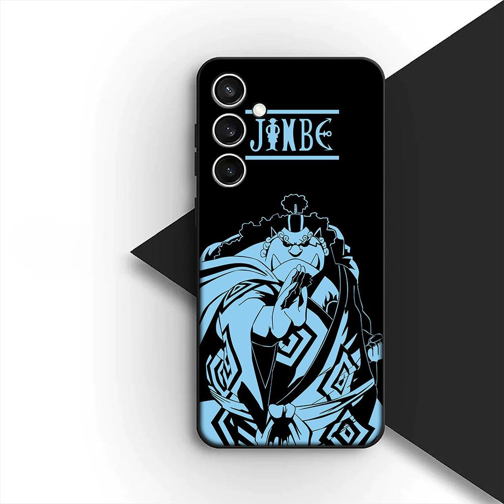 for Samsung Galaxy S10 S8 S9 Plus A33 A34 A31 70 A71 A72 Note 20 9 8 S10E Phone Case One Pieces Luffy Roronoa Zoro Jinbe Sanji