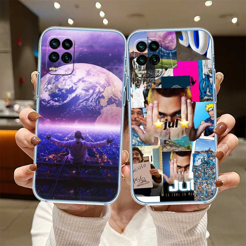 RE41 Julien Mari Jul Transparent Phone Case for Motorola Moto Edge 20 30 40 50 S30 Fusion Ultra Pro Neo Lite + G200 G23