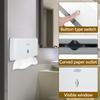 Настенный диспенсер для бумажных полотенец, диспенсеры для туалетной бумаги без перфоратора для ванной комнаты, туалета, кухни, офиса, держатель для бумажных полотенец
