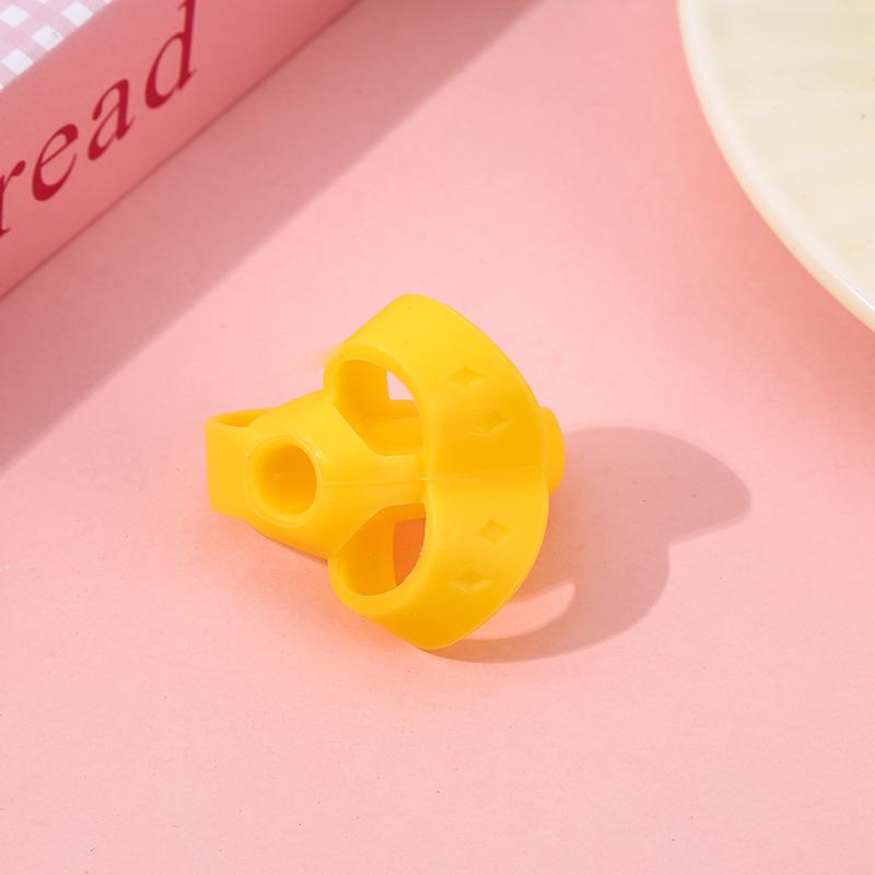 Эргономичный силиконовый держатель для ручки для детей - Улучшает осанку при письме и мелкую моторику