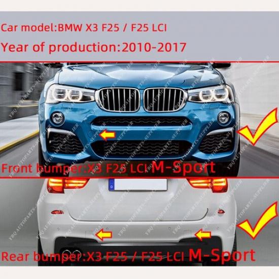 Накладка буксировочного крюка переднего бампера для BMW X4 M40i XDrive20i XDrive35i M-Sport 2014-17