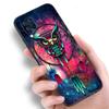Lovely Animal Owl Black Silicone Phone Case For Huawei P10 P20 P30 P40 Lite P50 P60 Art P50E P Smart Z 2018 2020 2021 Pro 2019
