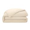 Housse de couette "Prestige" 100% Satin de coton Peigné 120 fils /cm² Coton Pur - Prestige Crème - Housse de couette 260 x 240 cm