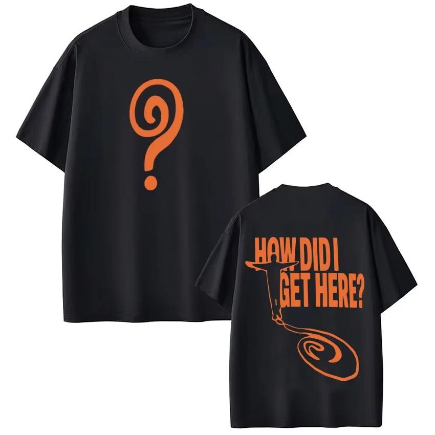 Singer Louis Tomlinson How Did I Get Here Tour 2026 Print Tshirt Men Women Fashion Hiphop Tshirt High Quality Cotton Tshirs