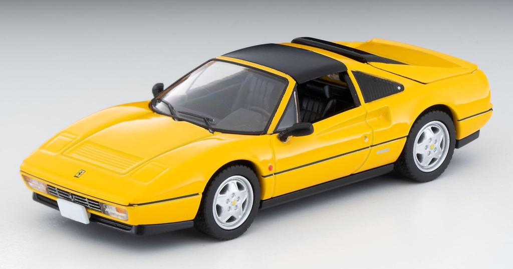 Tomica Limited Vintage Neo Ferrari 328 GTS Желтый Готовый продукт LV-N