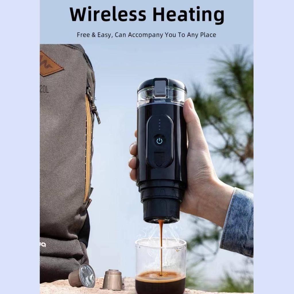 Беспроводное Отопление Автоматическая Кофемашина Эспрессо Молотый Кофе Кофейная Капсула Автомобиль На открытом воздухе