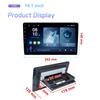 Universal 1 Din 10"2+32G Android Radio Auto Android Car Player Support Mirror Link Rear View WIFI GPS BT FM Steering Wheel Control