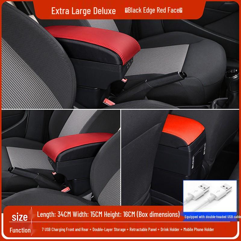 Подлокотник-бокс для Suzuki CELERIO: Центральная консоль для хранения и подлокотник