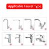 1080°Rotatable Faucet Spray Head Wash Basin Kitchen Tap Extender Adapter Universal Splash Filter Nozzle Flexible Faucets Sprayer