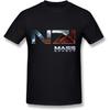 Мужская футболка Koyee Mass Effect Логотип Командера Шепарда N7