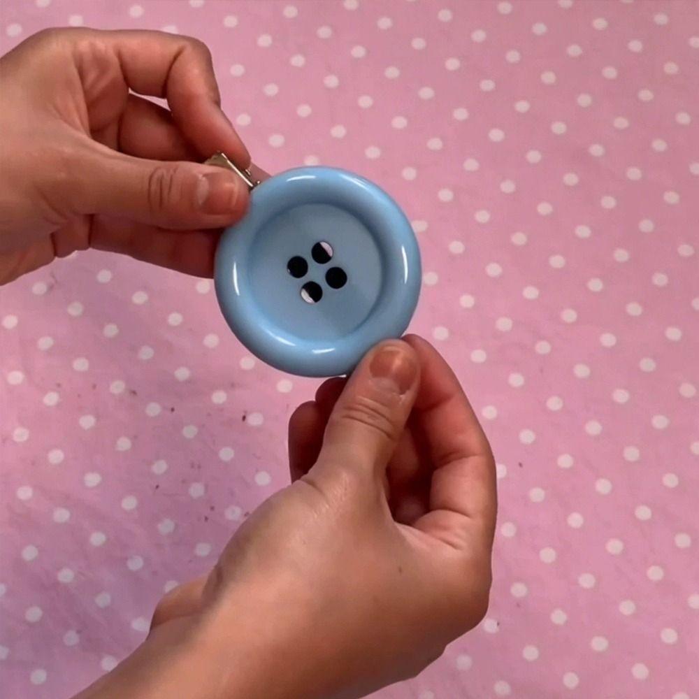 Extra Large Button Y2K Hair Clip Side Clip Harajuku Hair Clip New Side Hair Clip