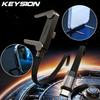 KEYSION 60 Вт PD Быстрая зарядка Type C на Type C Кабель USB C на C Игровой Кабель для передачи данных со складной подставкой Держатель для телефона для iPhone Samsung Xiaomi