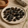Small Blue Tiger's Eye Tumbled Stones, 24 Pieces