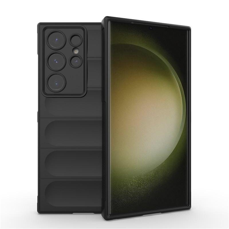 Чехол для Samsung Galaxy S24 Ultra Чехол Samsung S24 Ultra Мягкий силиконовый бампер Защитный чехол для телефона Для Samsung S24 Plus S23 FE