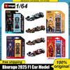 Новый в наличии Bburago 1:64 2025 Серия F1 Феррари Sf25 Ред Булл Rb21 Макларен Mcl39 Сплав Миниатюрная Литая Модель Amg W16 E Игрушки