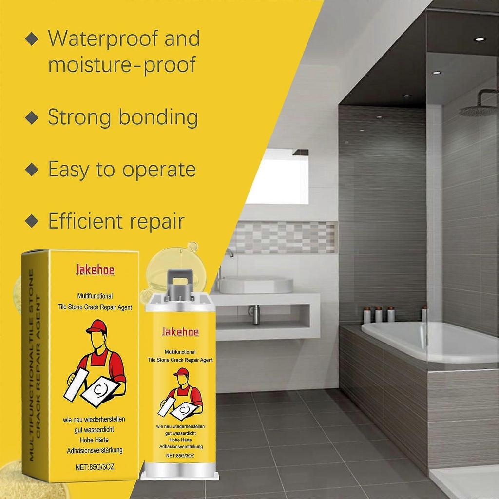 Jakehoe tile crack repair glue tile repair glaze marble pit filling ceramic hole and crack repair - jakehoe tile crack repair glue tile repair glaze m