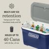 Coleman Cooler Box 316 Series 52QT Hard Cooler (Twilight)