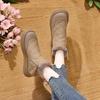 Women's Winter Waterproof Non-Slip Snow Boots - Plush Velvet, Thick Cotton, Warm Short Boots