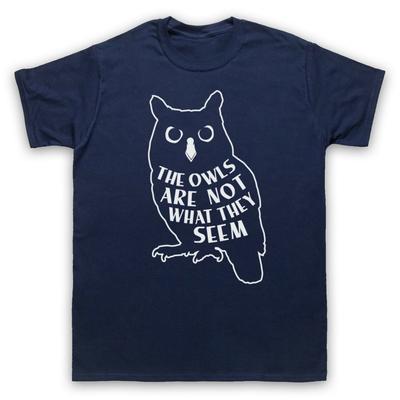 Футболки 2025 года хорошо продаются летом Американский телесериал ТВИН ПИКС: СОВЫ НЕ ТЕ, КЕМ КАЖУТСЯ