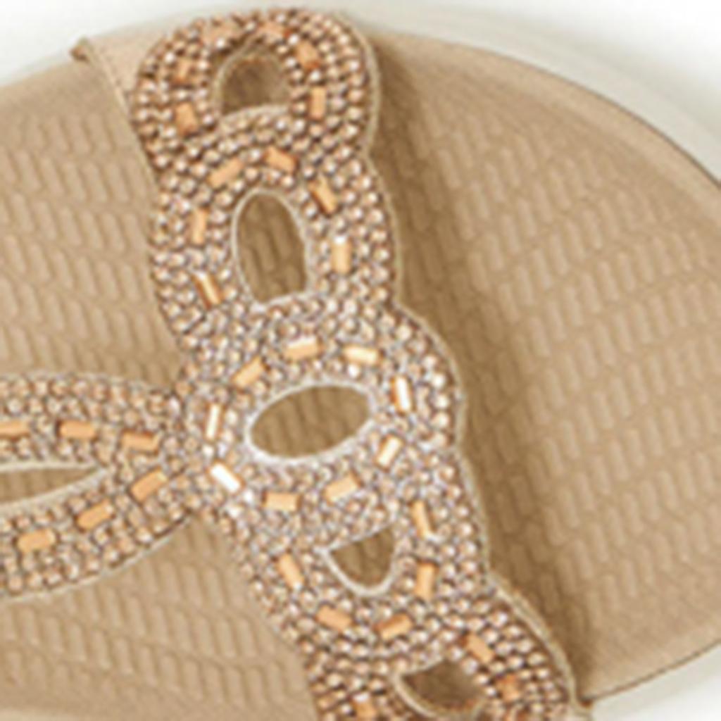 2026 Повседневные босоножки в стиле бохо для женщин, простые и легкие, спортивные, с бриллиантами, пляжные сандалии, летние, потные, удобная обувь для женщин