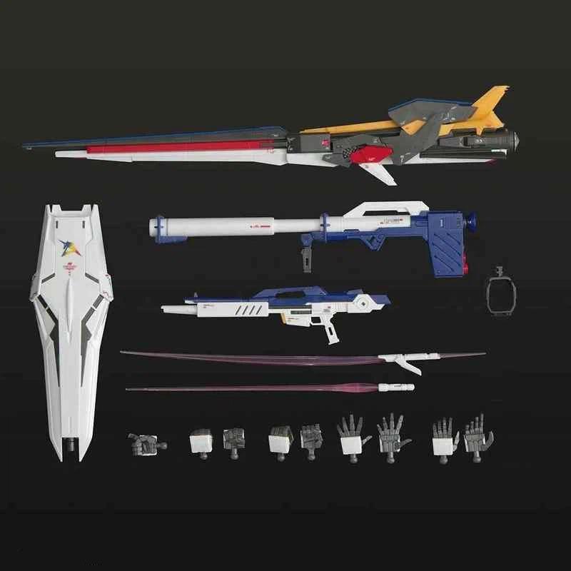 RG 1/144 RX-93ff V FIGHTER Сборная модель-конструктор Фигурки с водяными декалями Подставка для демонстрации Пластиковая модельная игрушка Коллекционные подарки для мальчиков